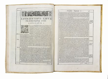  Roscio Giulio : Icones operum misericordiae cum Iulii Roscii Hortini sententiis et explicationibus pars prior[-posterior]. Religione  Cristofano Cartaro, Mario Cartaro  (nativo di Viterbo e,  - Napoli, 1620)  - Auction BOOKS, MANUSCRIPTS AND AUTOGRAPHS - Libreria Antiquaria Gonnelli - Casa d'Aste - Gonnelli Casa d'Aste