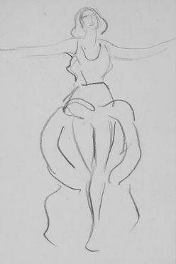  Luis Eduard (de) La Rocha  (Madrid, 1888 - ?, 1942) : Schizzi per balletti russi.  - Asta Stampe e Disegni - Libreria Antiquaria Gonnelli - Casa d'Aste - Gonnelli Casa d'Aste
