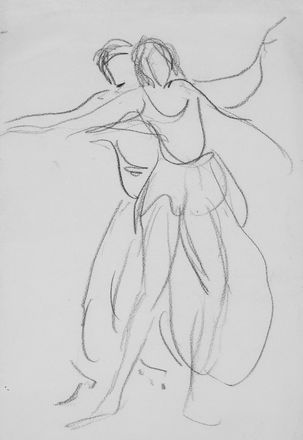  Luis Eduard (de) La Rocha  (Madrid, 1888 - ?, 1942) : Schizzi per balletti russi.  - Asta Stampe e Disegni - Libreria Antiquaria Gonnelli - Casa d'Aste - Gonnelli Casa d'Aste