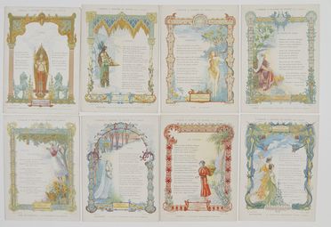  Louis Chalon  (Parigi, 1866 - 1916) : L'orange a travers le monde.  - Auction Prints and Drawings - Libreria Antiquaria Gonnelli - Casa d'Aste - Gonnelli Casa d'Aste