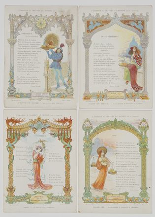  Louis Chalon  (Parigi, 1866 - 1916) : L'orange a travers le monde.  - Asta Stampe e Disegni - Libreria Antiquaria Gonnelli - Casa d'Aste - Gonnelli Casa d'Aste