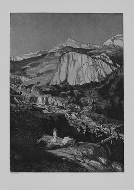  Max Klinger  (Lipsia, 1857 - Grossjena, 1920) : Due Intermezzi.  - Asta Stampe e Disegni - Libreria Antiquaria Gonnelli - Casa d'Aste - Gonnelli Casa d'Aste