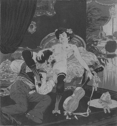  Franz Von Bayros (detto Choisy Le Conin)  (Agram, 1866 - Vienna, 1924) : Serie di tavole erotiche da Die Bonbonnière  Emil Sartori  - Auction Prints and Drawings - Libreria Antiquaria Gonnelli - Casa d'Aste - Gonnelli Casa d'Aste