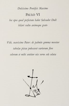  Dal� Salvador : Pater noster. Libro d'Artista, Collezionismo e Bibiografia  - Auction BOOKS, MANUSCRIPTS AND AUTOGRAPHS - Libreria Antiquaria Gonnelli - Casa d'Aste - Gonnelli Casa d'Aste