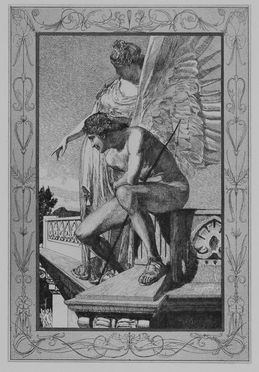  Max Klinger  (Lipsia, 1857 - Grossjena, 1920) : Tre tavole da Amore e Psiche.  - Asta Stampe e Disegni - Libreria Antiquaria Gonnelli - Casa d'Aste - Gonnelli Casa d'Aste