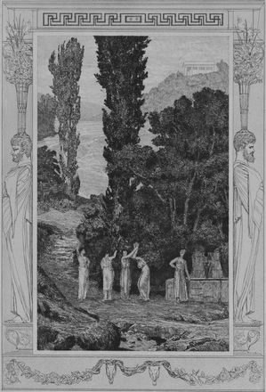  Max Klinger  (Lipsia, 1857 - Grossjena, 1920) : Tre tavole da Amore e Psiche.  - Asta Stampe e Disegni - Libreria Antiquaria Gonnelli - Casa d'Aste - Gonnelli Casa d'Aste