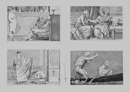  Max Klinger  (Lipsia, 1857 - Grossjena, 1920) : Otto tavole da Amore e Psiche.  - Auction Prints and Drawings - Libreria Antiquaria Gonnelli - Casa d'Aste - Gonnelli Casa d'Aste