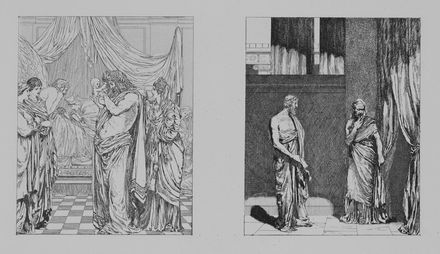  Max Klinger  (Lipsia, 1857 - Grossjena, 1920) : Otto tavole da Amore e Psiche.  - Auction Prints and Drawings - Libreria Antiquaria Gonnelli - Casa d'Aste - Gonnelli Casa d'Aste