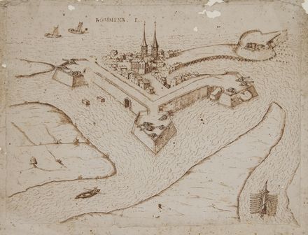 Vedute di città olandesi fortificate.  - Auction Prints and Drawings - Libreria Antiquaria Gonnelli - Casa d'Aste - Gonnelli Casa d'Aste