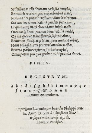  Mela Pomponius : [De situ orbis]. Iulius Solinus. Itinerarium Antonini Aug. Vibius Sequester. P. Victor de regionibus urbis Romae. Dionysius Afer de situ orbis Prisciano interprete Neolatini, Geografia e viaggi, Letteratura  - Auction BOOKS, MANUSCRIPTS AND AUTOGRAPHS - Libreria Antiquaria Gonnelli - Casa d'Aste - Gonnelli Casa d'Aste