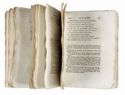  Alighieri Dante : La Divina Commedia [...] col comento del p. Pompeo Venturi. Tomo 1 [-3]. Edizione conforme al testo cominiano del 1727. Letteratura italiana, Dantesca, Letteratura, Letteratura  Pompeo Venturi  - Auction BOOKS, MANUSCRIPTS AND AUTOGRAPHS - Libreria Antiquaria Gonnelli - Casa d'Aste - Gonnelli Casa d'Aste