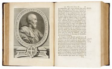  Vertot de Ren Aubert : Histoire des Chevaliers Hospitaliers de S. Jean de Jerusalem. Appellez depuis les Chevaliers de Rhodes. Et aujourd? hui les Chevaliers de Malte. Storia, Storia, Diritto e Politica  - Auction BOOKS, MANUSCRIPTS AND AUTOGRAPHS - Libreria Antiquaria Gonnelli - Casa d'Aste - Gonnelli Casa d'Aste