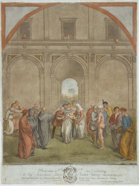  Carlo Lasinio  (Treviso, 1759 - Pisa, 1838) : Due incisioni da Andrea del Sarto.  - Auction Prints and Drawings - Libreria Antiquaria Gonnelli - Casa d'Aste - Gonnelli Casa d'Aste