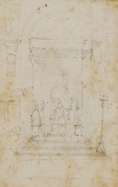 Giacomo Favretto  (Venezia, 1849 - 1887) : Tre disegni.  - Asta Stampe e Disegni - Libreria Antiquaria Gonnelli - Casa d'Aste - Gonnelli Casa d'Aste