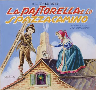  Giacinto Gero Galbiati  (Monza, 1908 - Chiavari, 1992) : Quindici disegni per illustrazioni.  - Asta Stampe e Disegni - Libreria Antiquaria Gonnelli - Casa d'Aste - Gonnelli Casa d'Aste