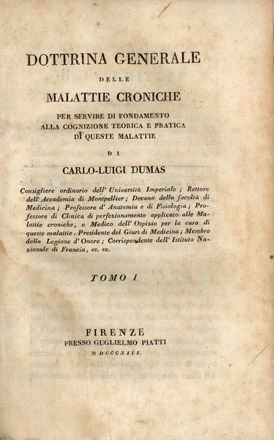  Pozzi Samuele : Trattato di ginecologia clinica e operatoria.  Charles-Louis Dumas, Paulin Cazeaux  - Asta Libri, Manoscritti e Autografi - Libreria Antiquaria Gonnelli - Casa d'Aste - Gonnelli Casa d'Aste