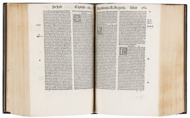  Gregorius [papa I] : [Moralia in Job:] Moralia Sancti Gregorii Pape in libros beati Job... Incunabolo, Religione, Collezionismo e Bibiografia  - Auction BOOKS, MANUSCRIPTS AND AUTOGRAPHS - Libreria Antiquaria Gonnelli - Casa d'Aste - Gonnelli Casa d'Aste