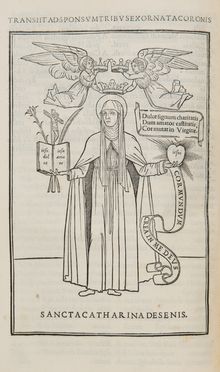  Caterina da Siena : Epistole devotissime de sancta Catharina da Siena.  - Asta Libri, Manoscritti e Autografi - Libreria Antiquaria Gonnelli - Casa d'Aste - Gonnelli Casa d'Aste