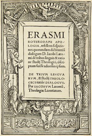  Erasmus Roterodamus : Raccolta miscellanea di 6 opere.  - Asta Libri, Manoscritti e Autografi - Libreria Antiquaria Gonnelli - Casa d'Aste - Gonnelli Casa d'Aste