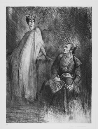  Henri H�ran [pseud. di Herrmann Paul]  (Monaco di Baviera, 1864 - Berlino, 1940) : Sechs Katnadelarbeiten zu Salome.  - Asta Stampe e Disegni - Libreria Antiquaria Gonnelli - Casa d'Aste - Gonnelli Casa d'Aste