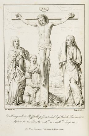  Quatremere de Quincy Antoine Chrysostôme : Istoria della vita e delle opere di Raffaello Sanzio [...] voltata in italiano...  Eugène Muntz  - Asta Libri, Manoscritti e Autografi - Libreria Antiquaria Gonnelli - Casa d'Aste - Gonnelli Casa d'Aste