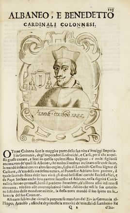  Mugnos Filadelfo : Historia della augustissima famiglia Colonna, doue si contiene l'antica sua origine, descendenza, e progressi, vite de santi, de papi, cardinali, e capitani piu illustri di essa, laconicamente... Storia, Araldica, Storia, Diritto e Politica, Storia, Diritto e Politica  - Auction BOOKS, MANUSCRIPTS AND AUTOGRAPHS - Libreria Antiquaria Gonnelli - Casa d'Aste - Gonnelli Casa d'Aste