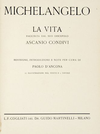  Berenson Bernard : The study and criticism of Italian Art.  - Asta Libri, Manoscritti e Autografi - Libreria Antiquaria Gonnelli - Casa d'Aste - Gonnelli Casa d'Aste