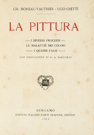  Ojetti Ugo : La pittura italiana dell'ottocento.  Adolfo Venturi  - Asta Libri, Manoscritti e Autografi - Libreria Antiquaria Gonnelli - Casa d'Aste - Gonnelli Casa d'Aste