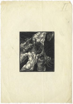  Adolfo De Carolis  (Montefiore dell'Aso, 1874 - Roma, 1928) : Due xilografie.  - Auction Prints, Drawings, Maps and Views - Libreria Antiquaria Gonnelli - Casa d'Aste - Gonnelli Casa d'Aste