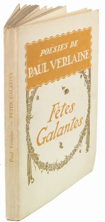  Verlaine Paul : Fêtes galantes. Letteratura francese  Robert tienne Bonfils  (Francia, 1886 - 1972)  - Auction Manuscripts, Incunabula, Autographs and Printed Books - Libreria Antiquaria Gonnelli - Casa d'Aste - Gonnelli Casa d'Aste