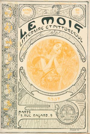  France Anatole : Clio.  Alphonse Mucha  (Ivan?ice, 1860 - Praga, 1939)  - Asta Manoscritti, Incunaboli, Autografi e Libri a stampa - Libreria Antiquaria Gonnelli - Casa d'Aste - Gonnelli Casa d'Aste