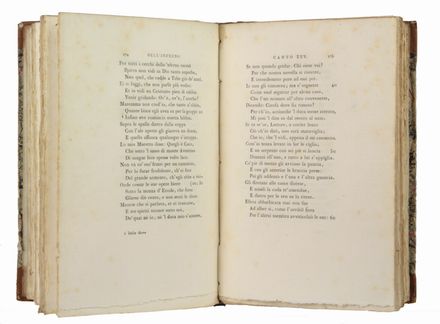  Alighieri Dante : La Divina Commedia [...] già ridotta a miglior lezione dagli Accademici della Crusca... Tomo Primo (-quarto). Dantesca, Letteratura italiana, Letteratura, Letteratura  Raffaello Morghen  (1761 - 1833), Stefano Tofanelli, Gaetano Domenico Poggiali  - Auction Manuscripts, Incunabula, Autographs and Printed Books - Libreria Antiquaria Gonnelli - Casa d'Aste - Gonnelli Casa d'Aste