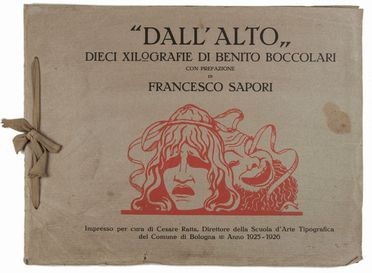  Benito Boccolari  (Modena, 1888 - 1964) : Dall'alto. Dieci xilografie di Benito Boccolari con prefazione di Francesco Sapori.  - Asta Stampe, disegni, carte geografiche e vedute - Libreria Antiquaria Gonnelli - Casa d'Aste - Gonnelli Casa d'Aste