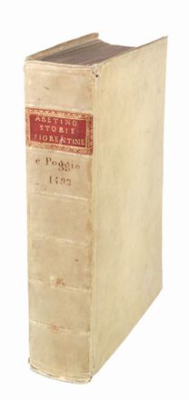  Bruni Leonardo : Historia Fiorentina (tradotta da Donato Acciaiuoli).  Donato Acciaiuoli, Poggio Bracciolini, Jacopo Bracciolini  - Asta Manoscritti, Incunaboli, Autografi e Libri a stampa - Libreria Antiquaria Gonnelli - Casa d'Aste - Gonnelli Casa d'Aste