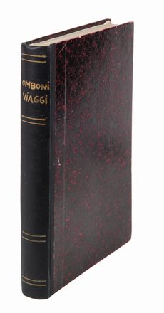  Omboni Tito : Viaggio nell'Africa Occidentale.  - Asta Manoscritti, Incunaboli, Autografi e Libri a stampa - Libreria Antiquaria Gonnelli - Casa d'Aste - Gonnelli Casa d'Aste