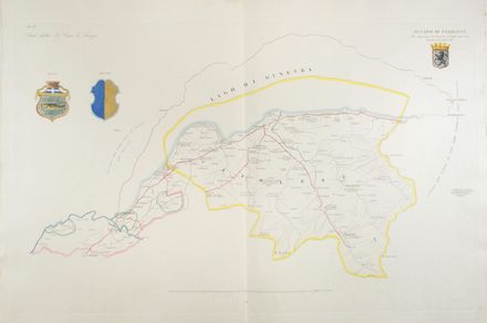  Litta Pompeo : Sei carte geografiche della Savoia dalle 'Famiglie celebri d'Italia'.  - Asta Stampe, disegni, carte geografiche e vedute - Libreria Antiquaria Gonnelli - Casa d'Aste - Gonnelli Casa d'Aste