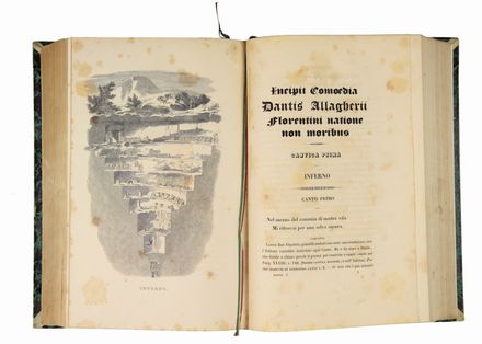  Alighieri Dante : La Commedia [...] illustrata da Ugo Foscolo. Tomo Primo (-Quarto). Dantesca, Letteratura italiana, Letteratura, Letteratura  Ugo Foscolo  (1778 - 1827)  - Auction Manuscripts, Incunabula, Autographs and Printed Books - Libreria Antiquaria Gonnelli - Casa d'Aste - Gonnelli Casa d'Aste