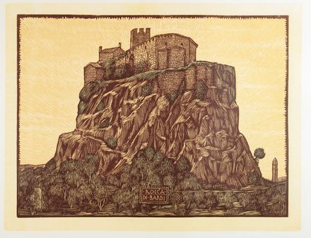  Dario Neri  (Murlo, 1895 - Milano, 1958) : Castelli piacentini. Trenta xilografie di Dario Neri.  - Asta Stampe, disegni, carte geografiche e vedute - Libreria Antiquaria Gonnelli - Casa d'Aste - Gonnelli Casa d'Aste