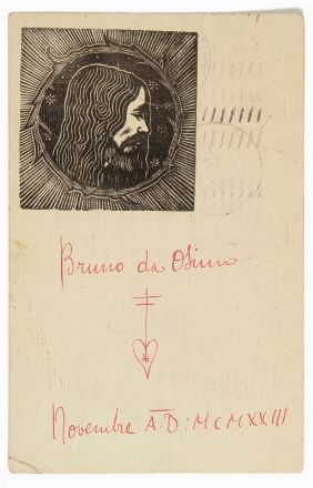  Bruno Marsili (detto Bruno Da Osimo)  (Osimo, 1888 - Ancona, 1962) : Quattro cartoline indirizzate a Enrico Pea.  - Asta Stampe, disegni, carte geografiche e vedute - Libreria Antiquaria Gonnelli - Casa d'Aste - Gonnelli Casa d'Aste