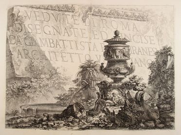  Giovanni Battista Piranesi  (Mogliano Veneto, 1720 - Roma, 1778) : Vedute di Roma  - Asta Stampe, disegni, carte geografiche e vedute - Libreria Antiquaria Gonnelli - Casa d'Aste - Gonnelli Casa d'Aste