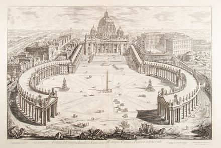  Giovanni Battista Piranesi  (Mogliano Veneto, 1720 - Roma, 1778) : Vedute di Roma  - Asta Stampe, disegni, carte geografiche e vedute - Libreria Antiquaria Gonnelli - Casa d'Aste - Gonnelli Casa d'Aste