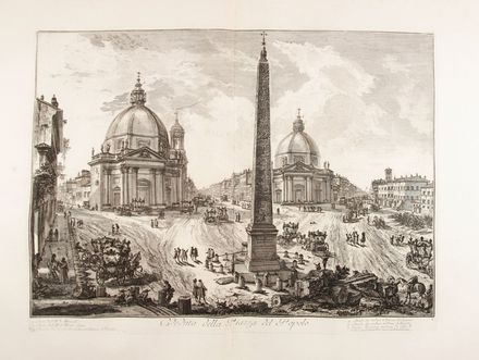  Giovanni Battista Piranesi  (Mogliano Veneto, 1720 - Roma, 1778) : Vedute di Roma  - Asta Stampe, disegni, carte geografiche e vedute - Libreria Antiquaria Gonnelli - Casa d'Aste - Gonnelli Casa d'Aste