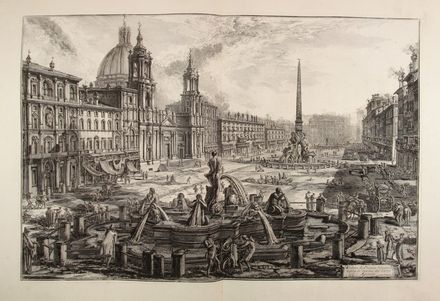  Giovanni Battista Piranesi  (Mogliano Veneto, 1720 - Roma, 1778) : Vedute di Roma  - Asta Stampe, disegni, carte geografiche e vedute - Libreria Antiquaria Gonnelli - Casa d'Aste - Gonnelli Casa d'Aste