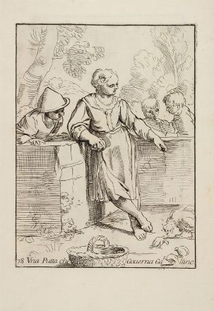  Annibale Carracci  (Bologna, 1560 - Roma, 1609) [da] : 6 tavole dei Mestieri.  - Asta Stampe, disegni, carte geografiche e vedute - Libreria Antiquaria Gonnelli - Casa d'Aste - Gonnelli Casa d'Aste