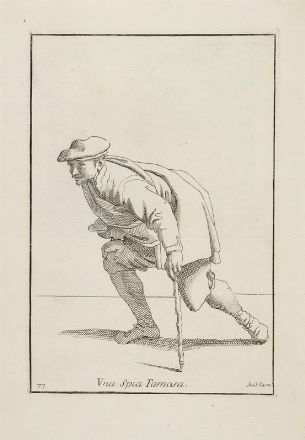  Annibale Carracci  (Bologna, 1560 - Roma, 1609) [da] : 6 tavole dei Mestieri.  - Asta Stampe, disegni, carte geografiche e vedute - Libreria Antiquaria Gonnelli - Casa d'Aste - Gonnelli Casa d'Aste