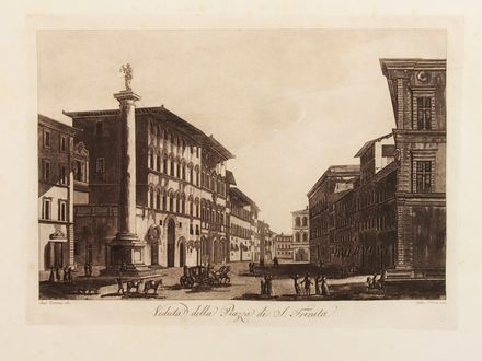  Fontani Francesco : Viaggio pittorico della Toscana.  Antonio Terreni  (Livorno?, )  - Asta Stampe, disegni, carte geografiche e vedute - Libreria Antiquaria Gonnelli - Casa d'Aste - Gonnelli Casa d'Aste