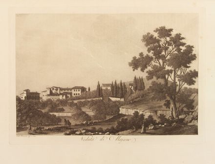  Fontani Francesco : Viaggio pittorico della Toscana.  Antonio Terreni  (Livorno?, )  - Asta Stampe, disegni, carte geografiche e vedute - Libreria Antiquaria Gonnelli - Casa d'Aste - Gonnelli Casa d'Aste