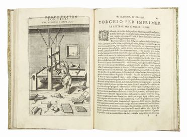  Zonca Vittorio : Novo teatro di machine et Edificii Per varie et sicure operationi co' le loro figure tagliate in Rame... Architettura, Ingegneria  - Auction Manuscripts, Incunabula, Autographs and Printed Books - Libreria Antiquaria Gonnelli - Casa d'Aste - Gonnelli Casa d'Aste