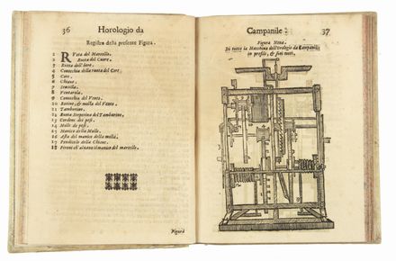  Giuseppe da Capriglia : Misura del Tempo cioè trattato di Horologij da Ruota di tre ordini... Gnomonica  Meridiane e Orologi, Scienze tecniche e matematiche  Domenico Martinelli  - Auction Manuscripts, Incunabula, Autographs and Printed Books - Libreria Antiquaria Gonnelli - Casa d'Aste - Gonnelli Casa d'Aste