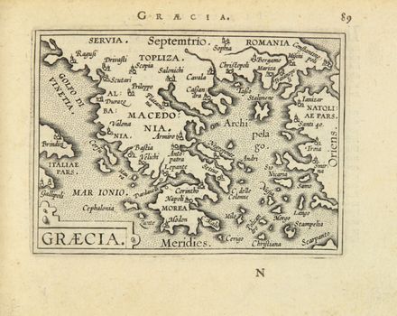  Ortelius Abraham : Epitome Theatri Orteliani, Praecipuarum Orbis Regionum delineationes...  - Asta Manoscritti, Incunaboli, Autografi e Libri a stampa - Libreria Antiquaria Gonnelli - Casa d'Aste - Gonnelli Casa d'Aste